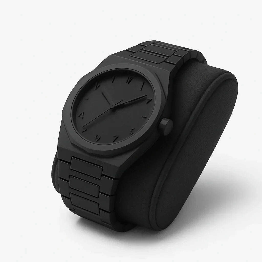 Black Arabic Aura – The Watch That Speaks Culture