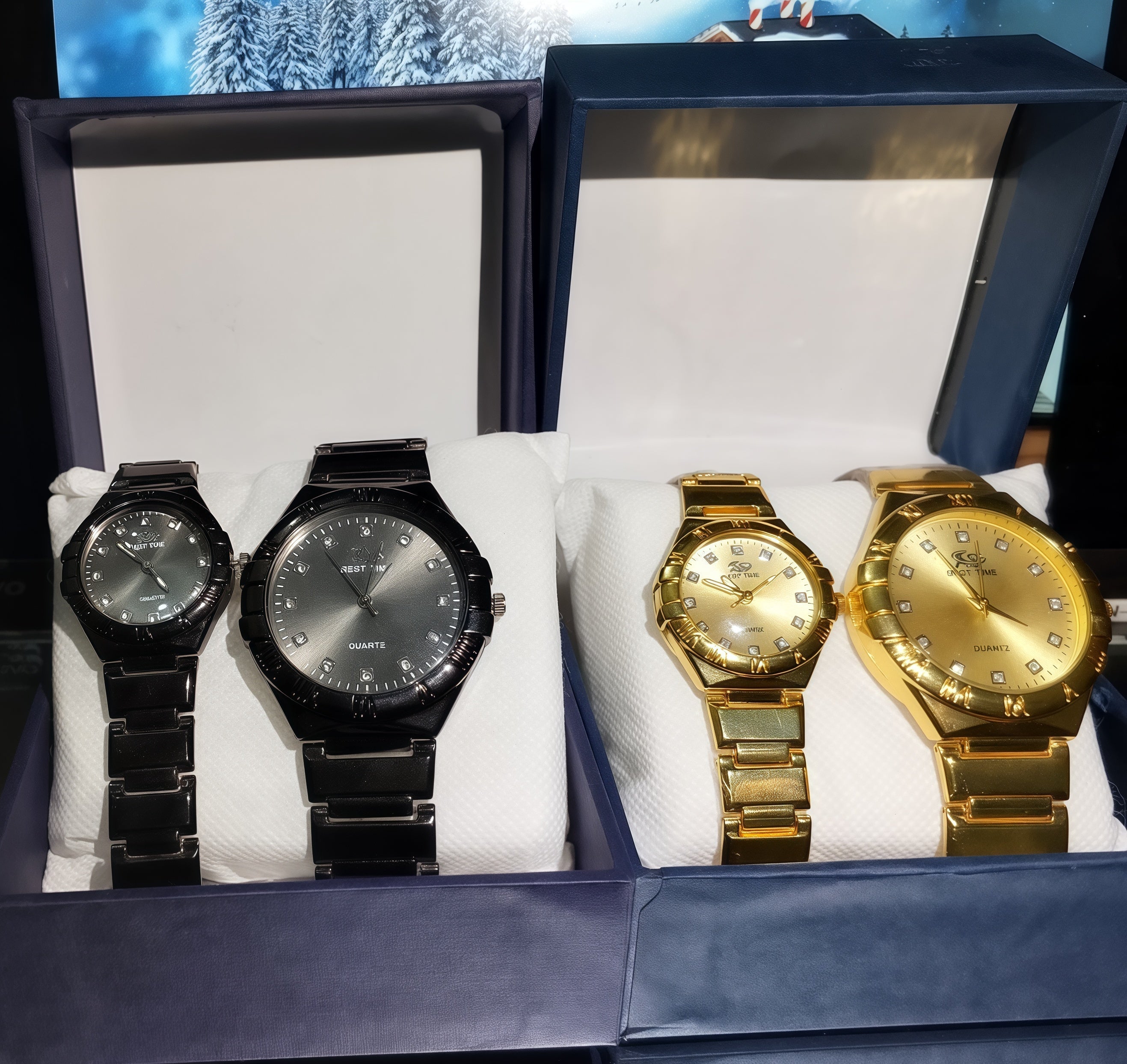 Couple Watch Matching Time, Matching Hearts❤